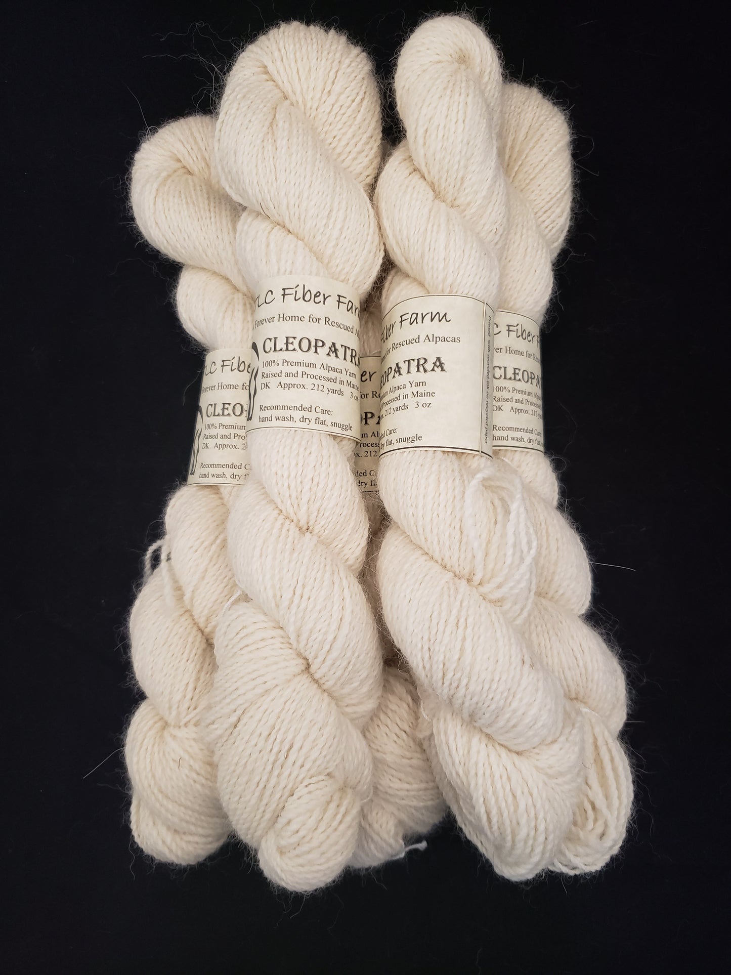 Cleopatra - Natural alpaca yarn