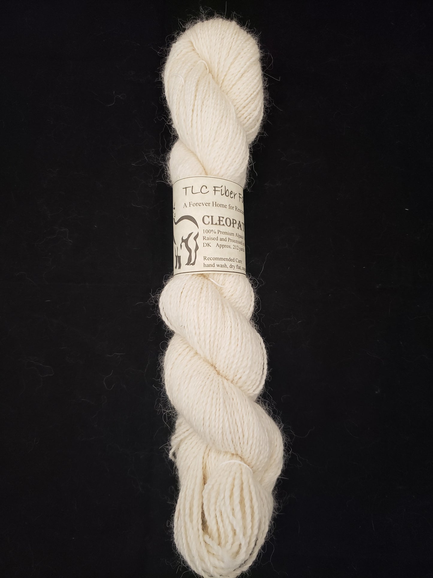 Cleopatra - Natural alpaca yarn