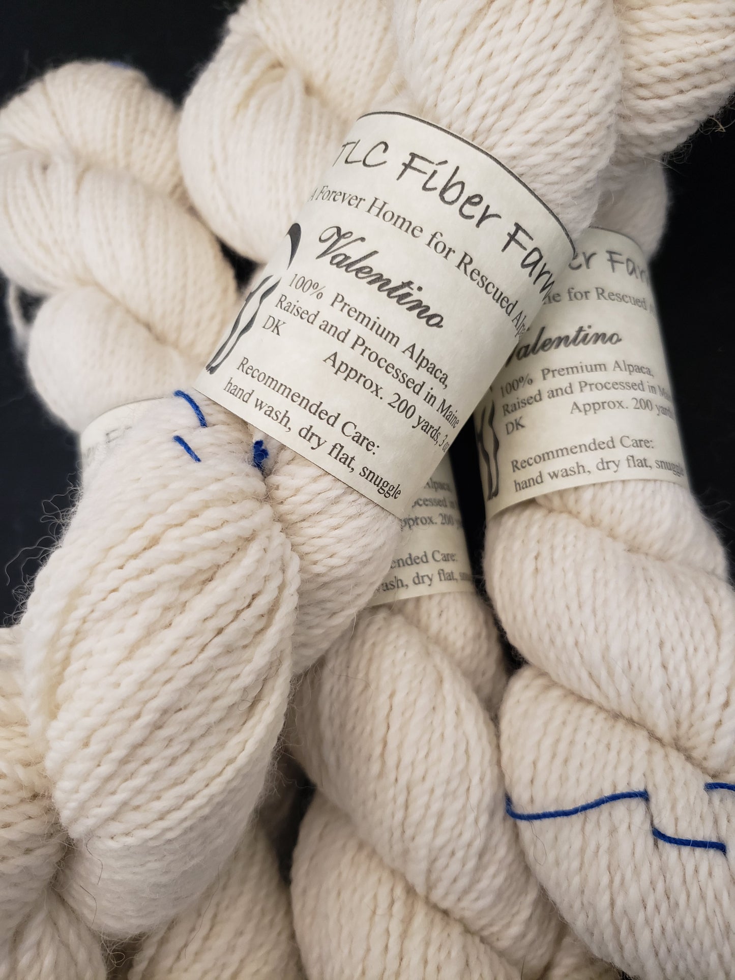 Valentino - Natural alpaca yarn