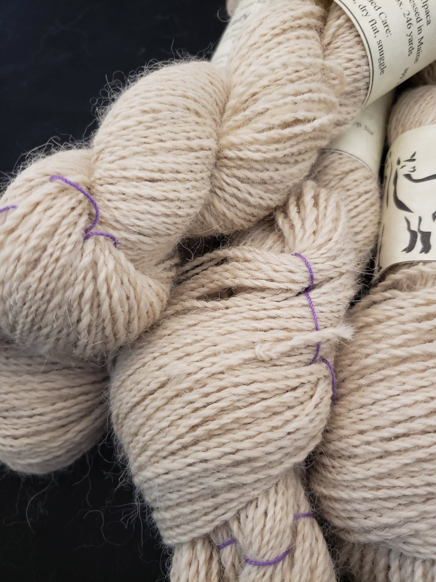 Lady - Natural alpaca yarn
