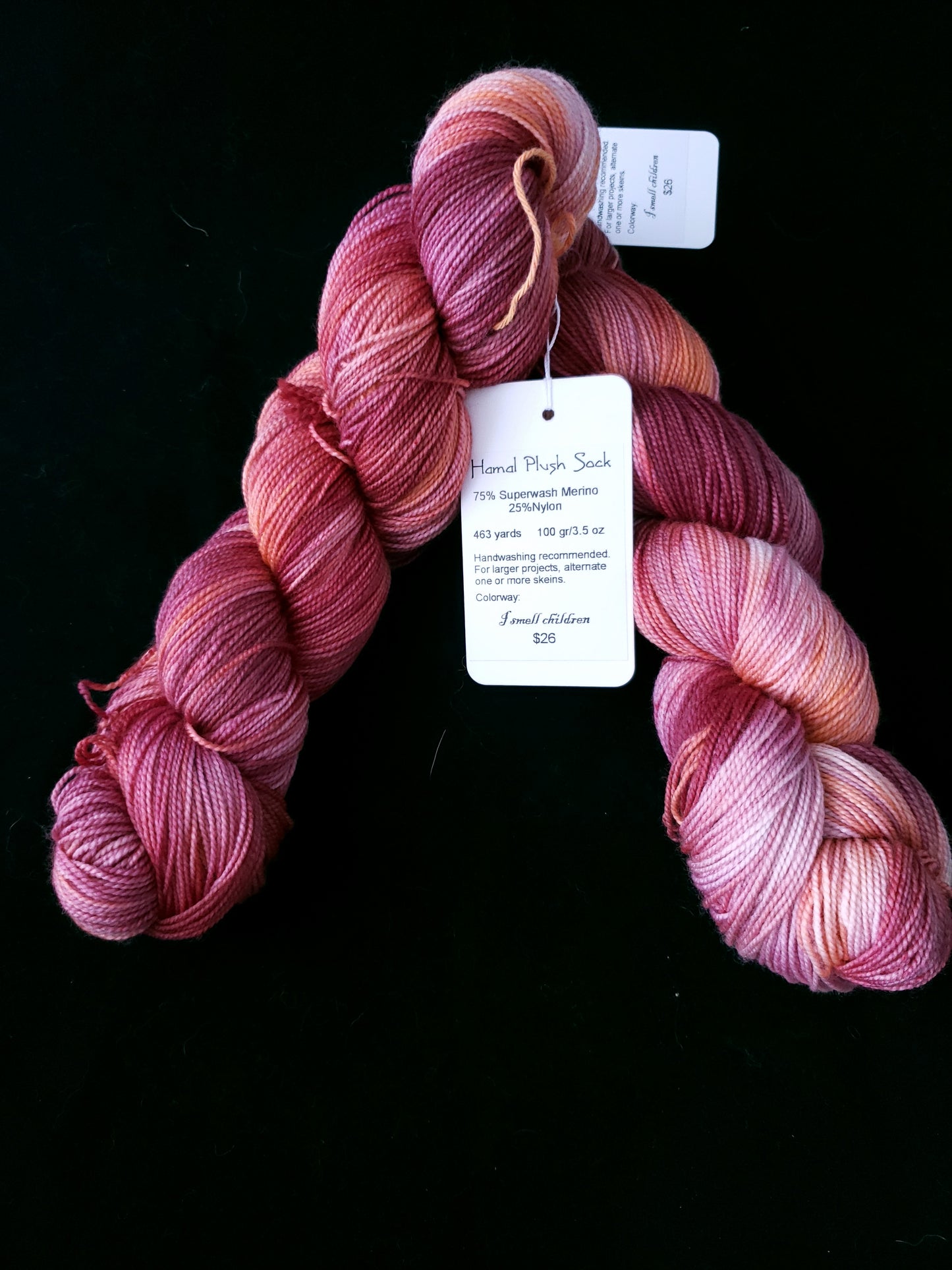 "I Smell Children" Hamal Plush Sock Yarn
