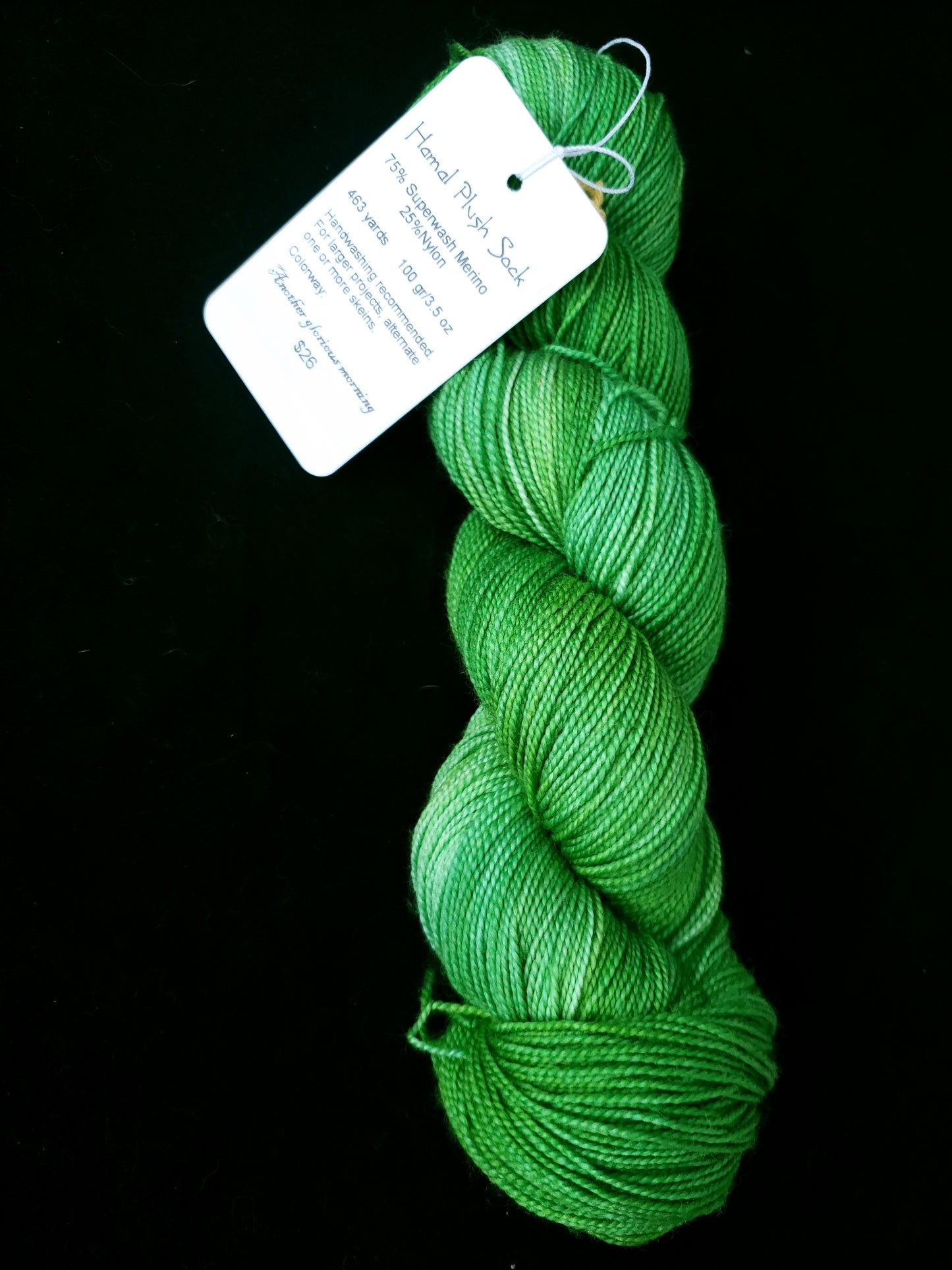 "Another Glorious Morning" Hamal Plush Sock Yarn