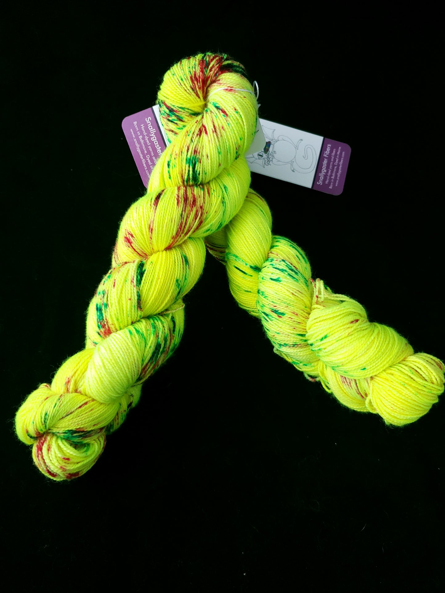 "Party On Dudes!" Hamal Plush Sock Yarn