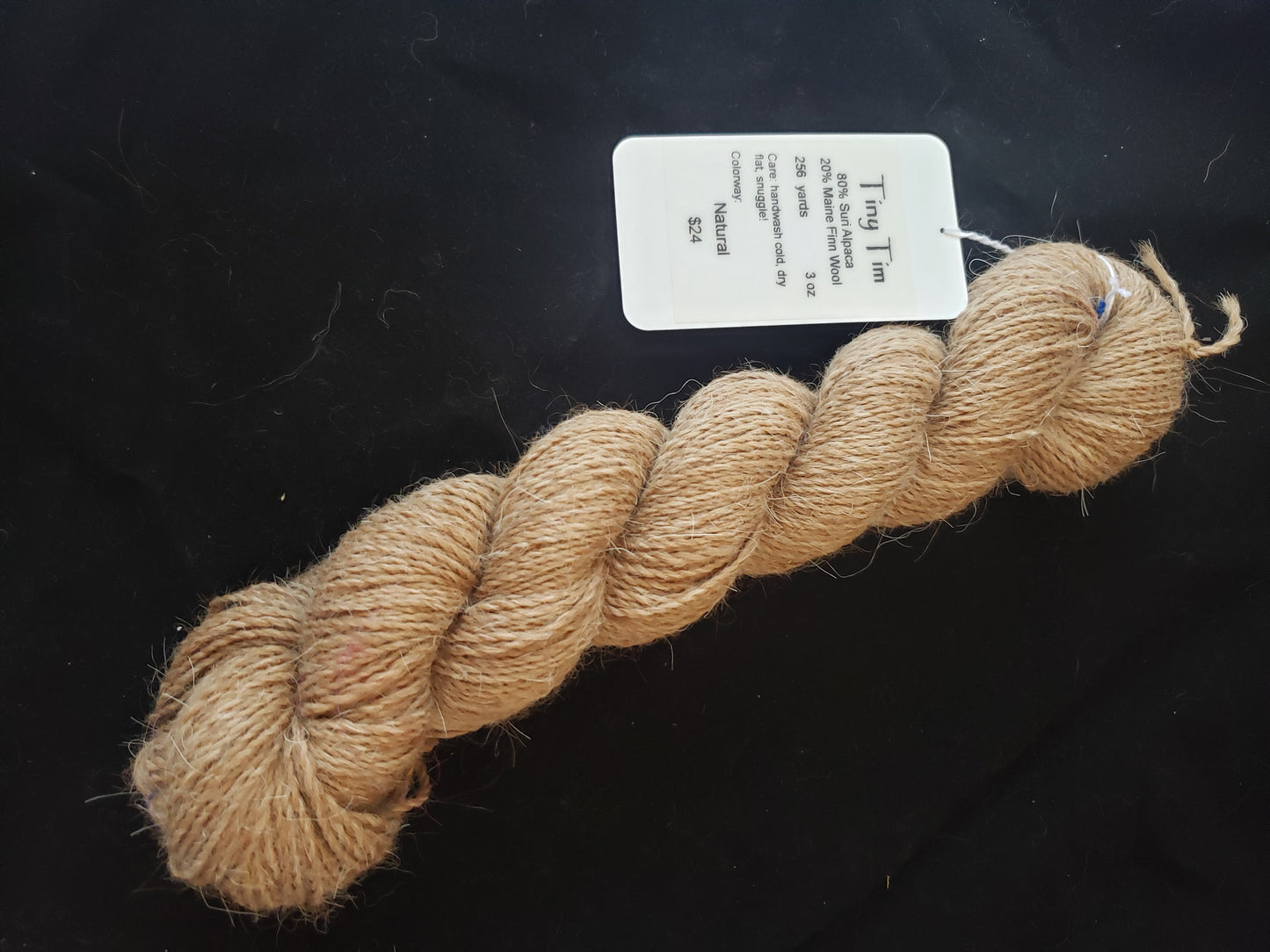 Tiny Tim - Natural alpaca yarn