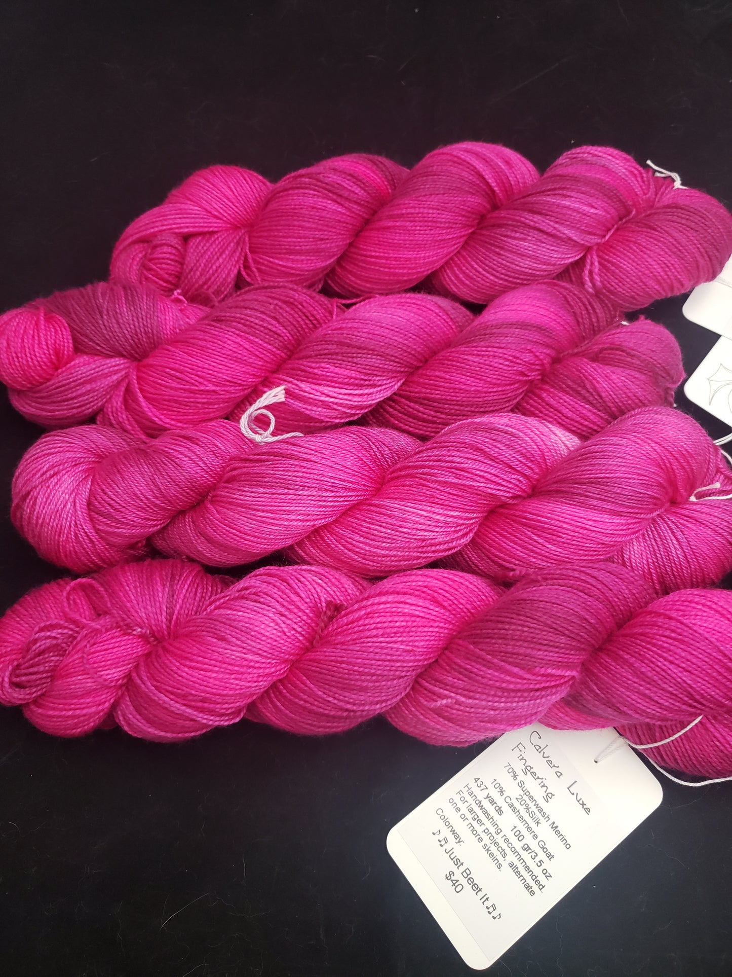Just Beet It Calvera Luxe Fingering